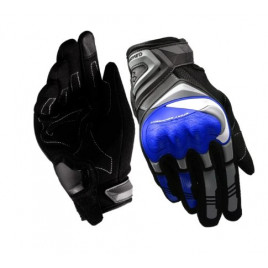 Перчатки для мотоциклистов CUIRASSIER UX100 (синий)