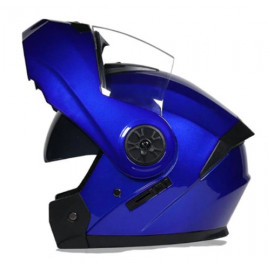 Шлем для мотоцикла ORZ HELMETS (синий)
