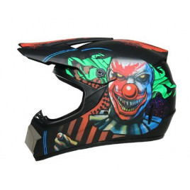 Шлем для мотокросса Orz (черный Клоун)