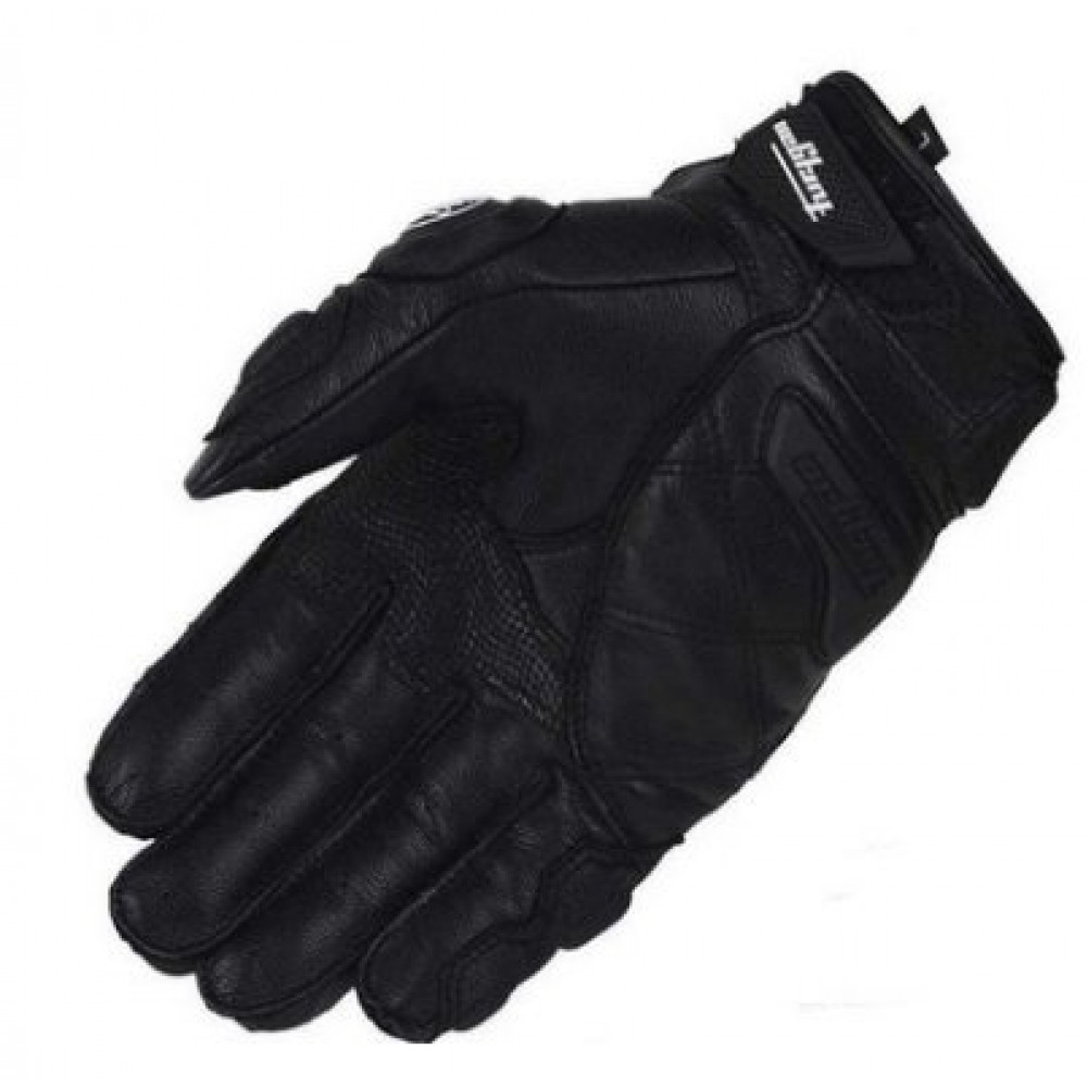 Перчатки для мотокросса Sipulu кожаные (черный)