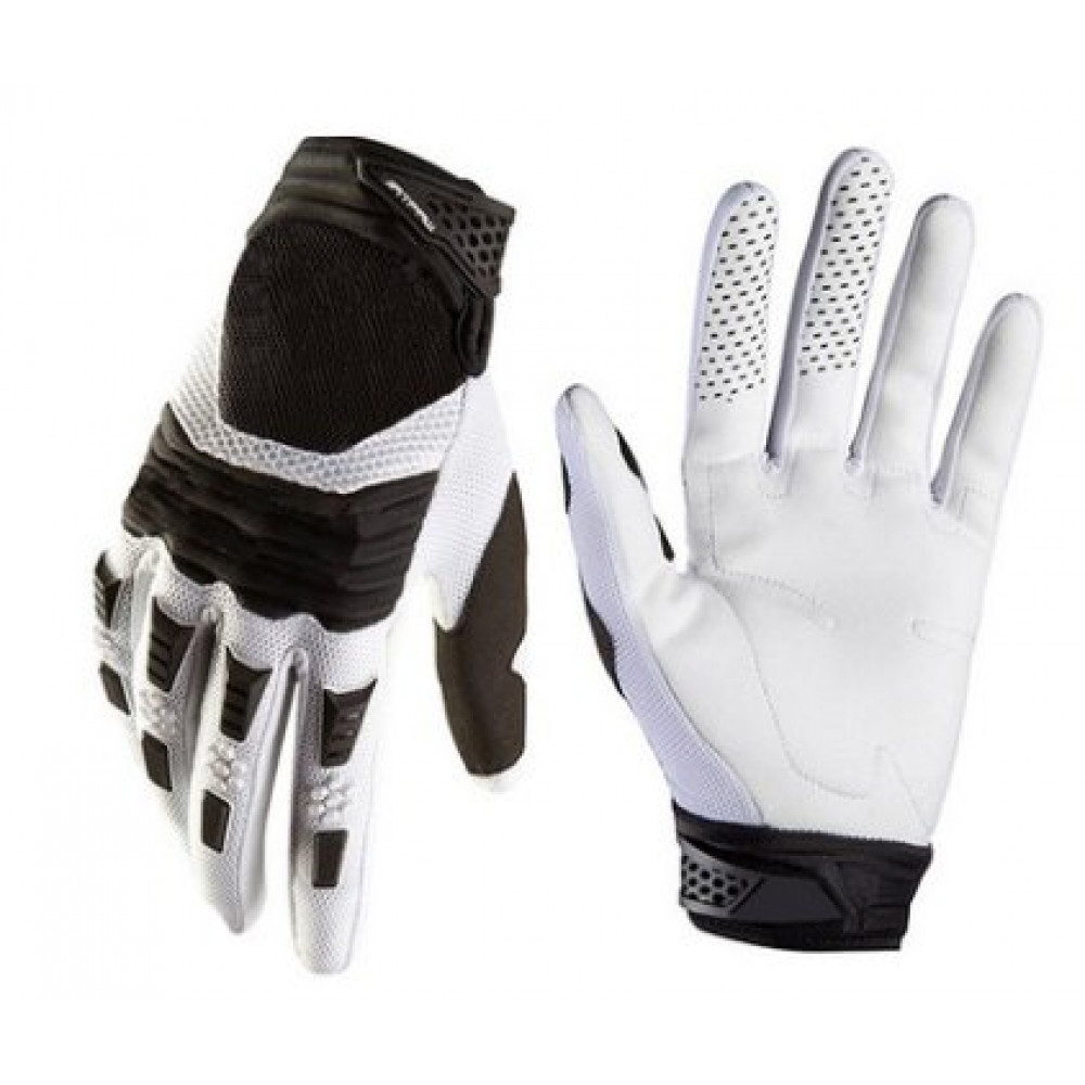 Перчатки для мотокросса SPIRO DIRTPAW (белый-черный)