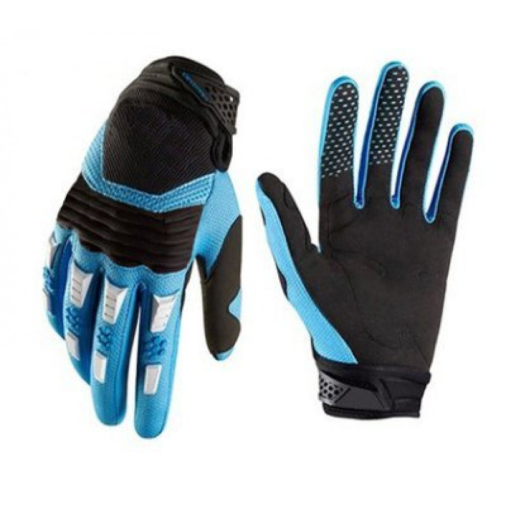 Перчатки для мотокросса SPIRO DIRTPAW (голубой-черный)
