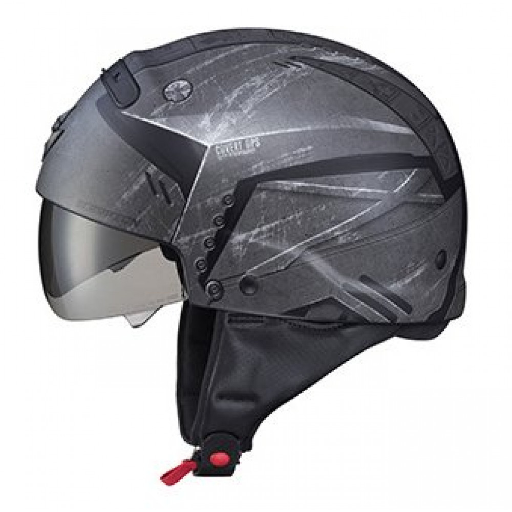Шлем для мотоцикла SCORPION EXO (черный-серый)