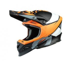 Шлем для мотокросса ONEAL (оранжевый-черный)