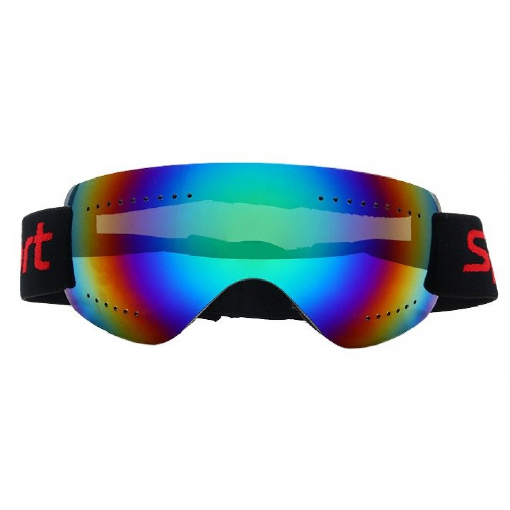 Горнолыжные очки BAYER PC HX02 (синий-красный)