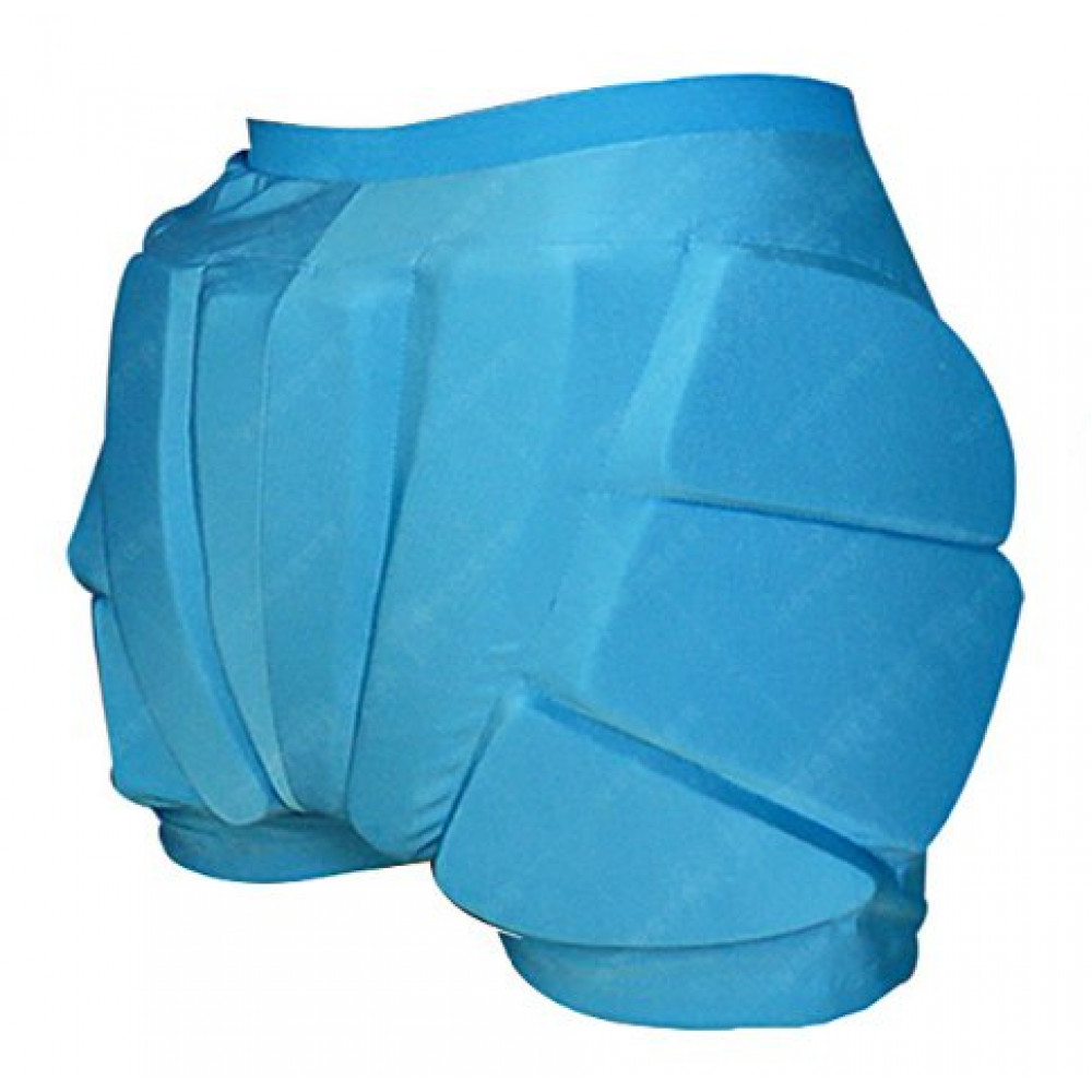 Горнолыжные защитные шорты OEM F53 детские (голубой)