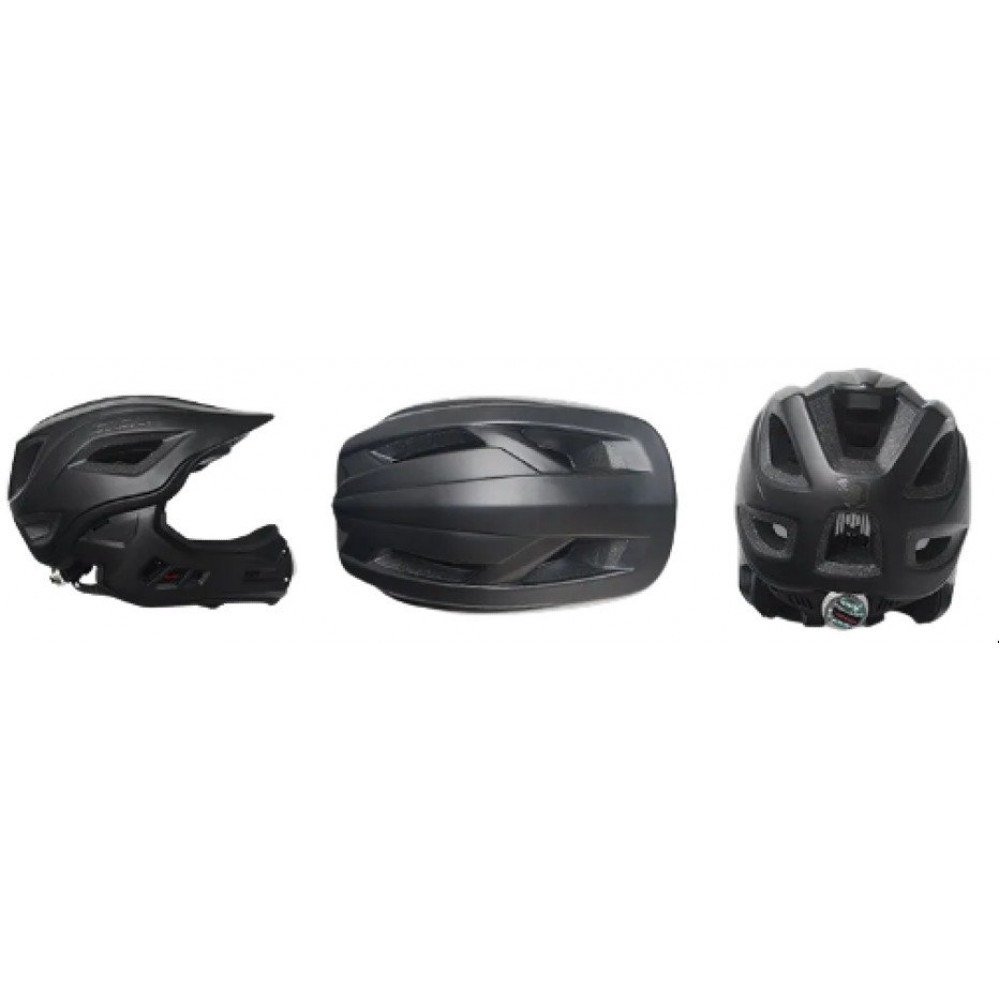 Детский шлем для мотокросса Cigna 014 (черный)