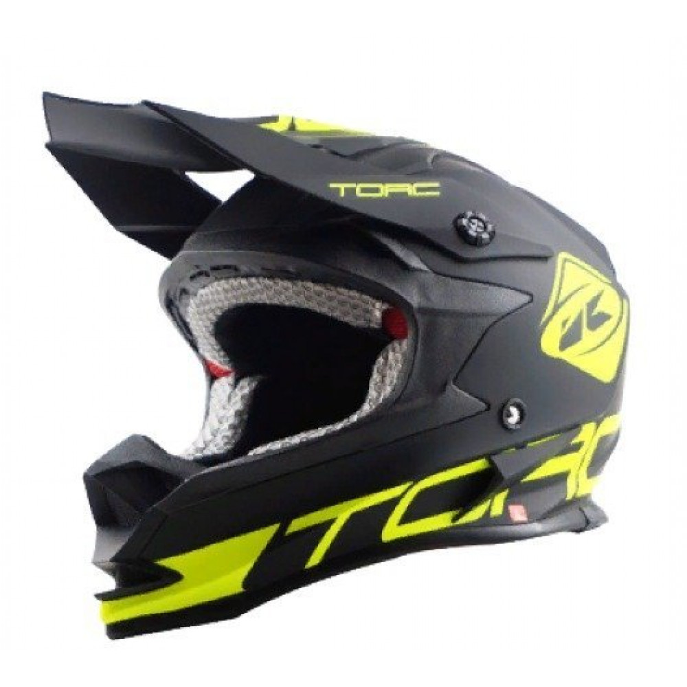 Шлем для мотокросса TORC T32 (черно-желтый)