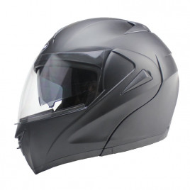 Мотоциклетный шлем VIRTUE TF808 (черный матовый)