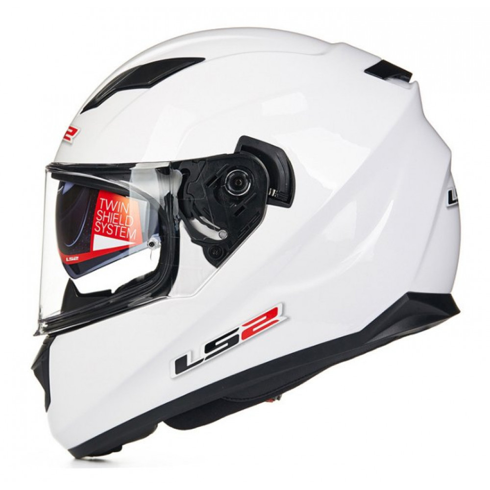 Шлем для мотоцикла LS2 FF320 (белый)