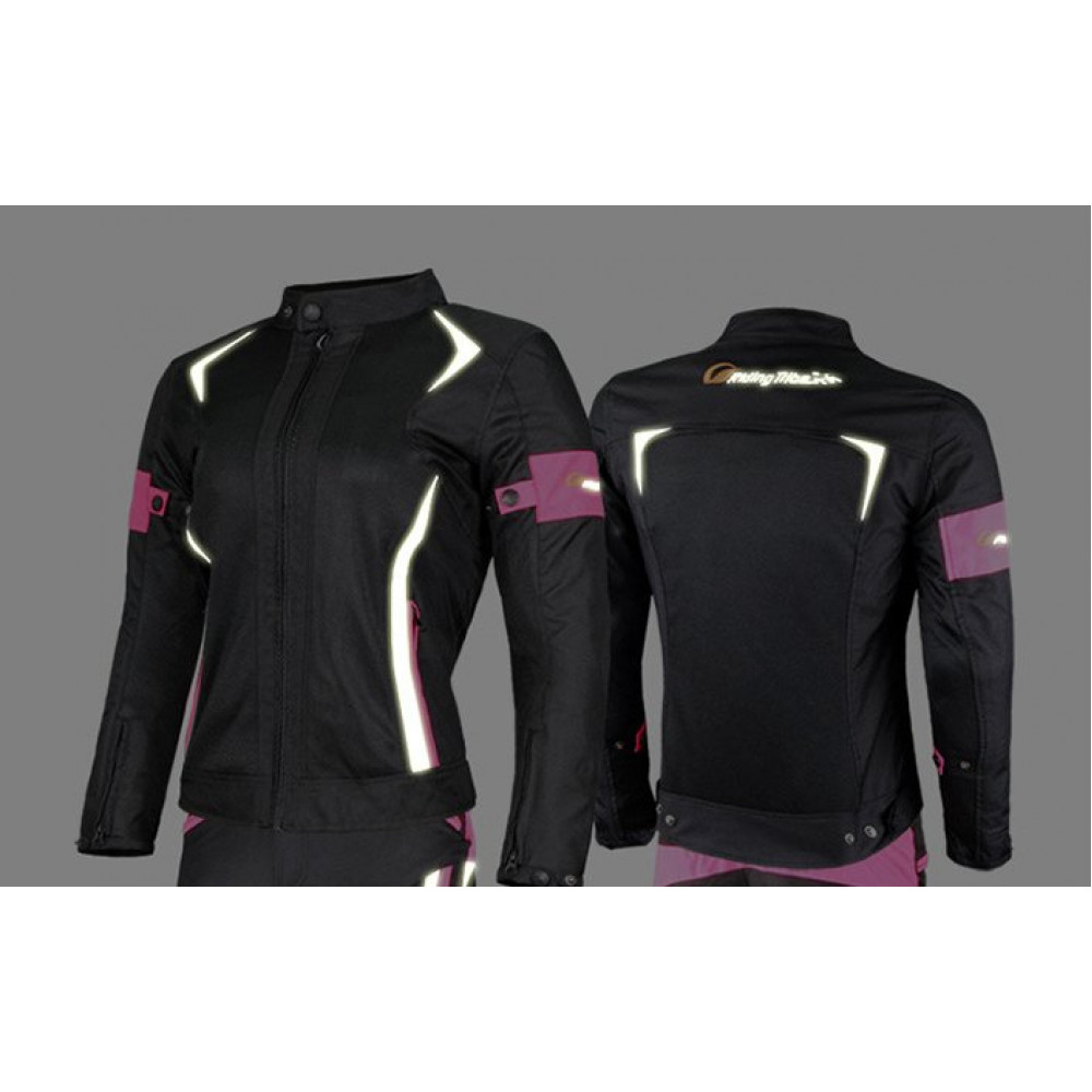 Куртка для квадроцикла PROBIKER JK-52 женская (черный-розовый)