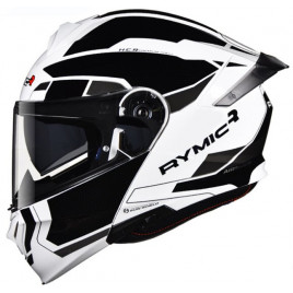 Шлем для мотоцикла RYMIC RAVGER (белый-черный)