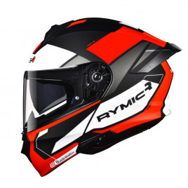 Шлем для мотоцикла RYMIC RAVGER (черный-красный-белый)
