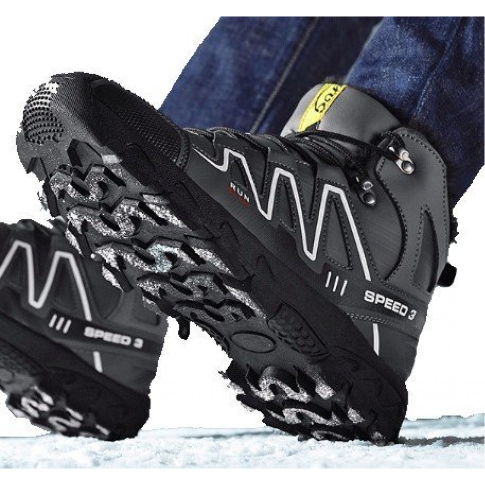 Ботинки снегоходные WAGUOGONG J3 (серый)