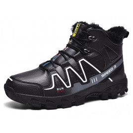 Ботинки снегоходные WAGUOGONG J3 (черный-серый)