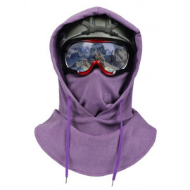 Подшлемник для снегохода QINGLONG 8GA (фиолетовый)