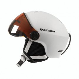 Горнолыжный шлем с визором MOON MS99 (белый)