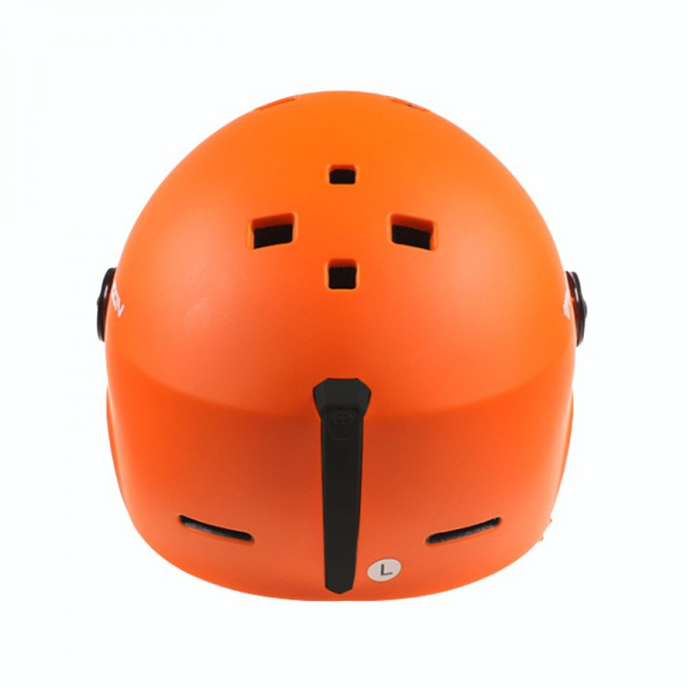 Горнолыжный шлем с визором MOON MS99 (оранжевый)