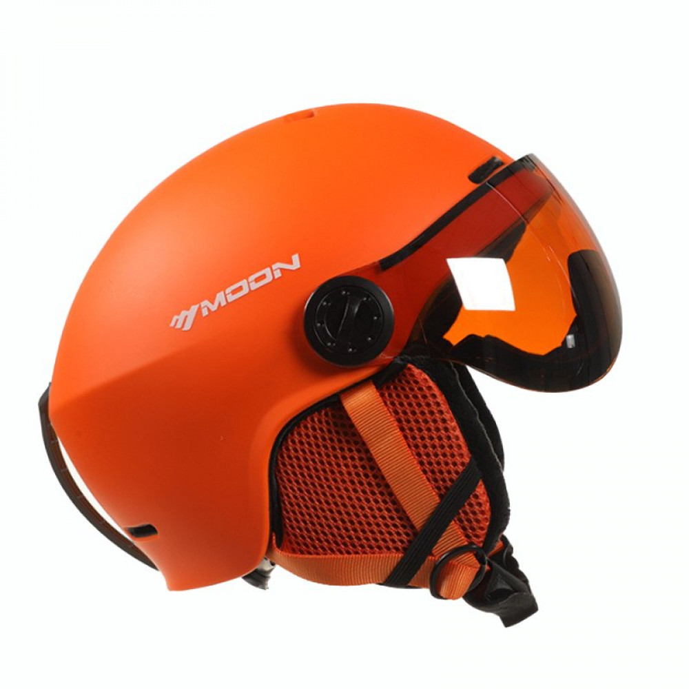 Шлем для горных лыж MOON MS99 (оранжевый)