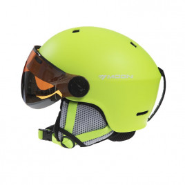 Горнолыжный шлем с визором MOON MS99 (жёлтый)