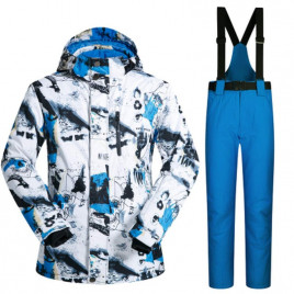 Горнолыжный костюм MUTUSNOW MT1 (разноцветный-синий)