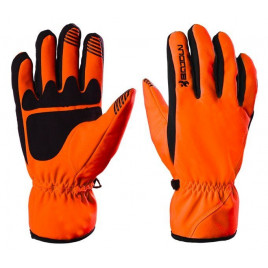Перчатки BOODUN 6F для снегохода (черный-оранжевый)