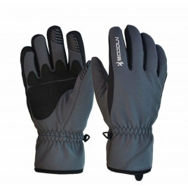 Перчатки BOODUN 6F для снегохода (серый)