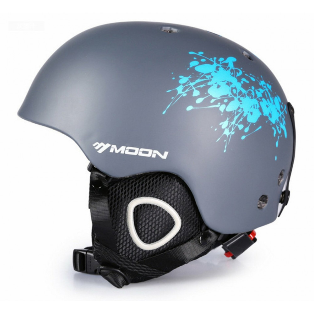 Шлем для горных лыж MOON MVT18 (серый)