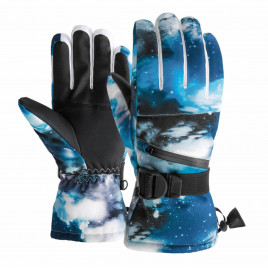 Горнолыжные перчатки COOLFIT (синий-белый)