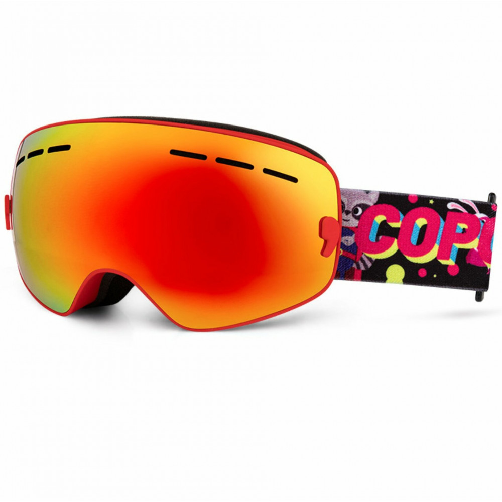 Горнолыжные очки COPOZZ (красный)
