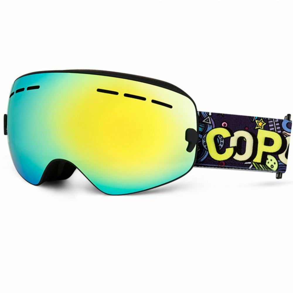 Горнолыжные очки COPOZZ (черный-разноцветный)