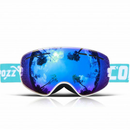 Горнолыжные очки COPOZZ (голубой)