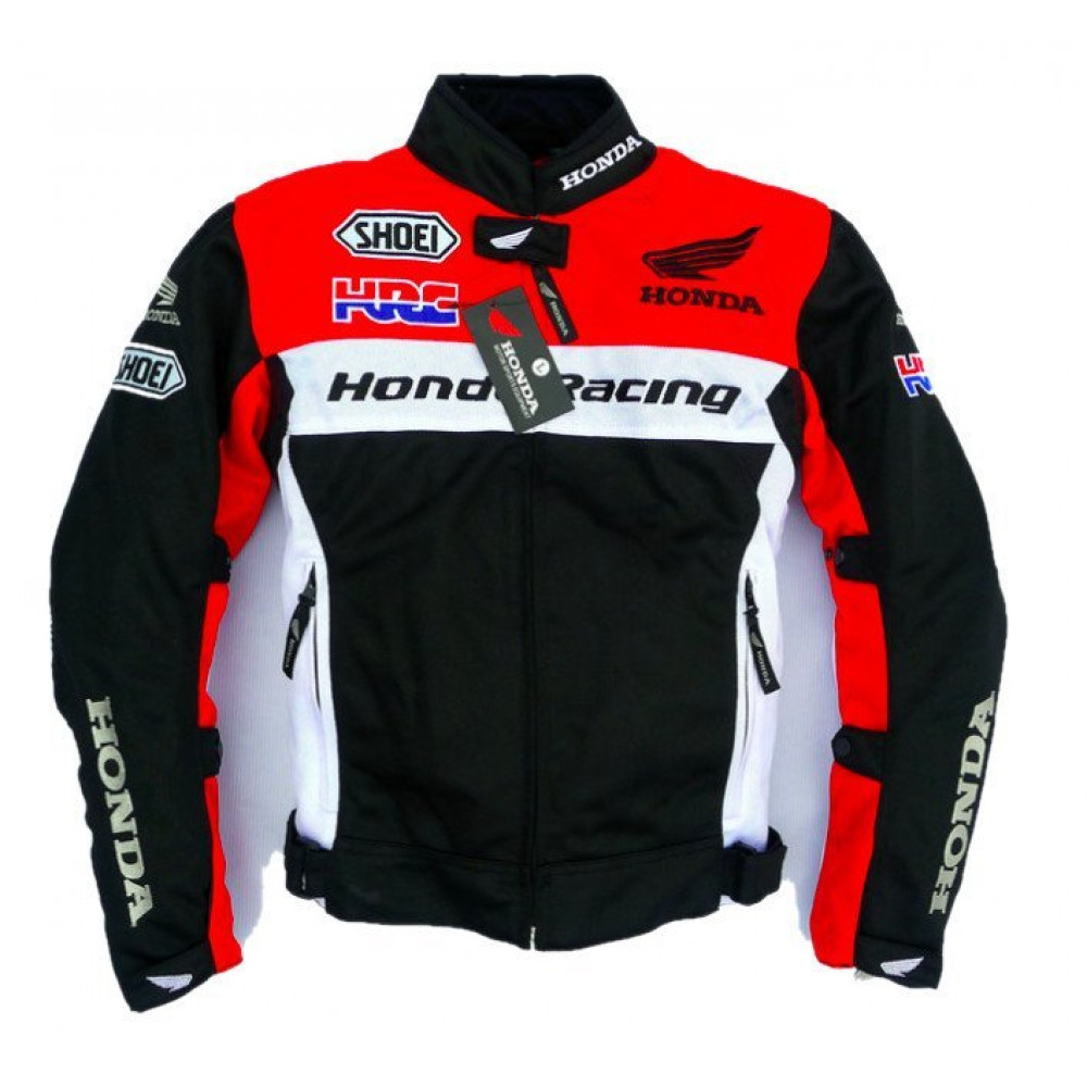 Куртка для квадроцикла HRC RACING NFY4 (черный-красный-белый) 