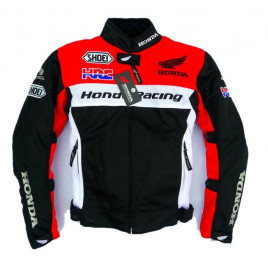 Куртка для квадроцикла HRC RACING NFY4 (черный-красный-белый) 