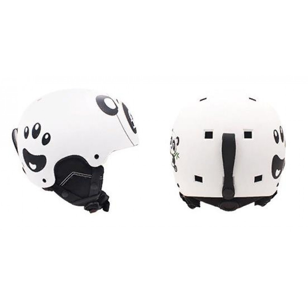 Детский горнолыжный шлем SMN D42 (белый)