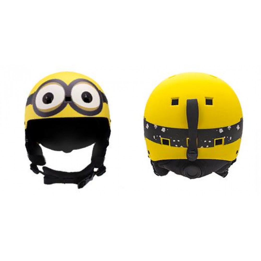 Детский горнолыжный шлем SMN D42 (желтый)