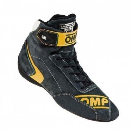 Ботинки для картинга OMP BN-584 с омологацией FIA (черный-желтый)