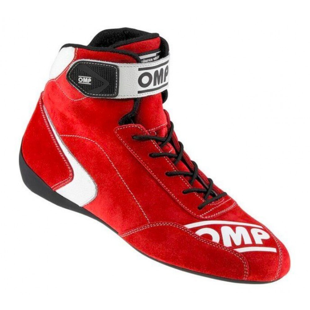 Ботинки для картинга OMP BN-584 с омологацией FIA (красный)