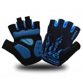 Перчатки MOREOK AK050 (черный-синий)