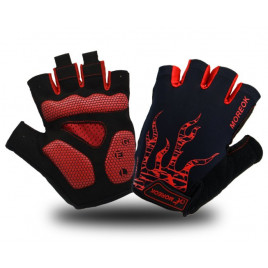 Перчатки MOREOK AK050 (черный-красный)