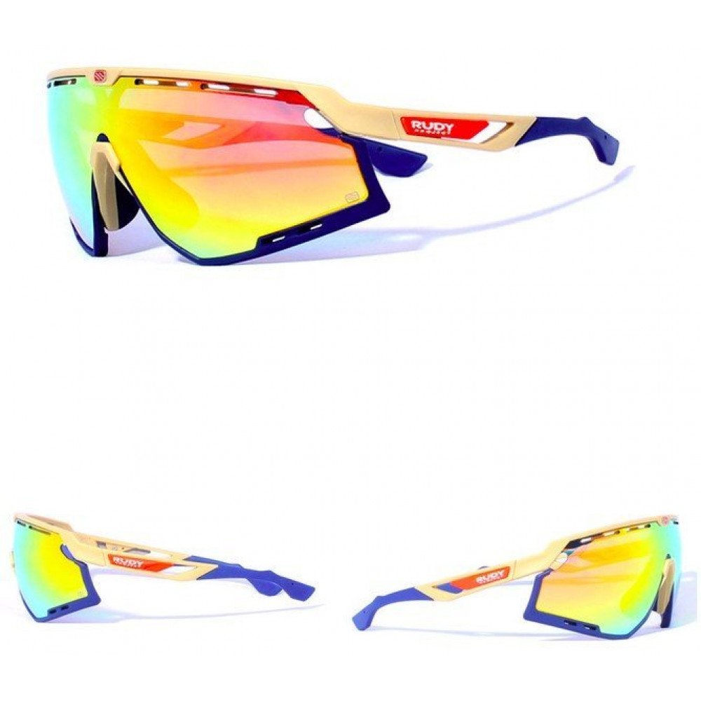 Спортивные очки RUDY PROJECT TR9 с поляризацией (черный-бежевый)