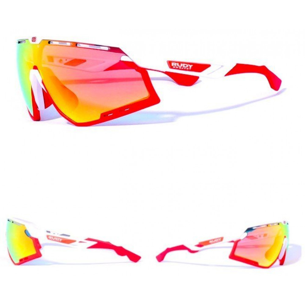 Спортивные очки RUDY PROJECT TR9 с поляризацией (белый-красный)