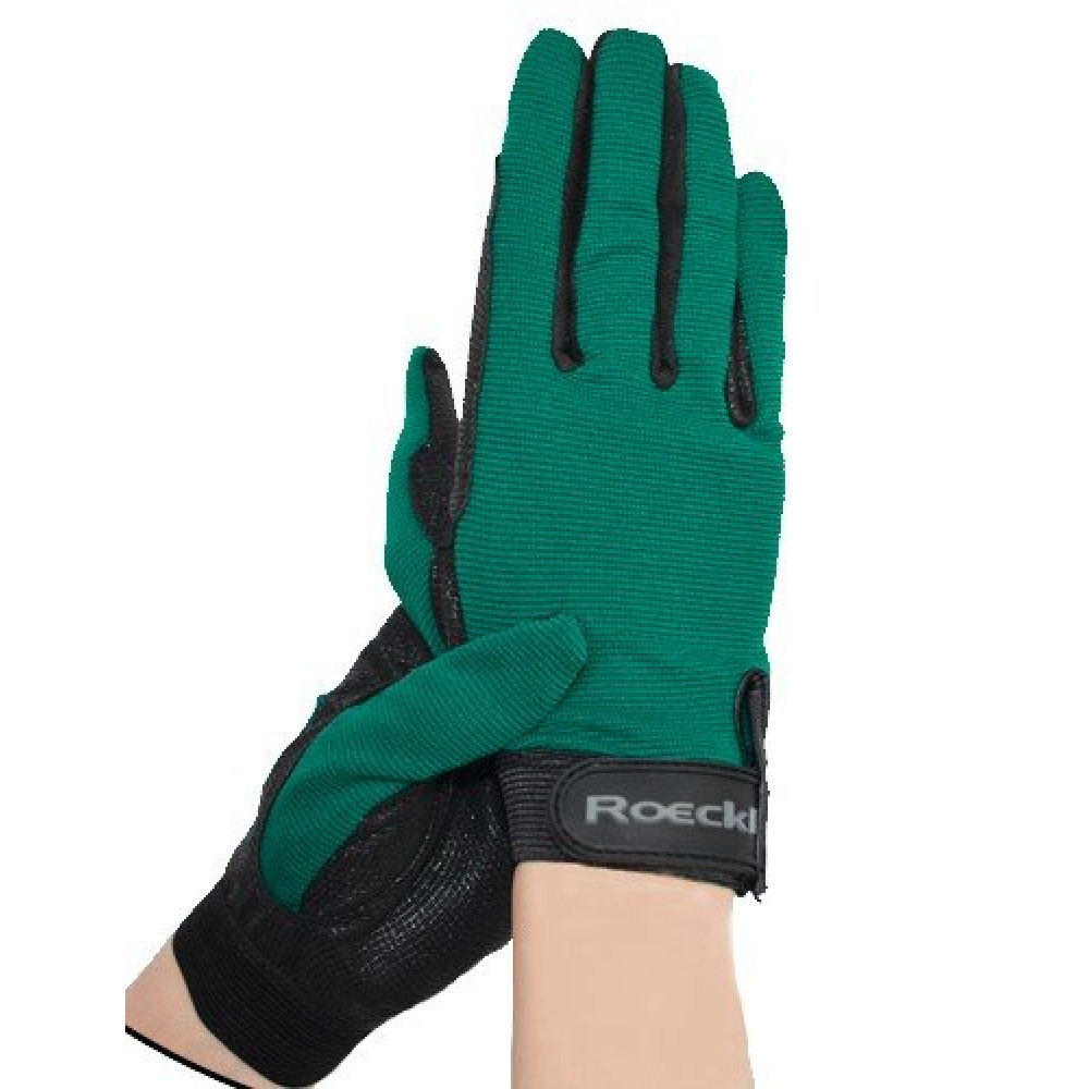 Перчатки для верховой езды ROECKL D-103 (зеленый)
