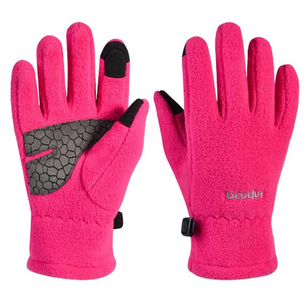 Перчатки для верховой езды детские BOODUN BO-89 (розовый)