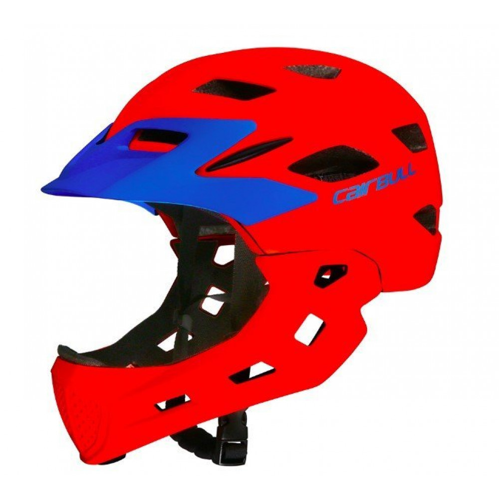 Шлем велосипедный детский CAIRBULL 47 (красный-синий)
