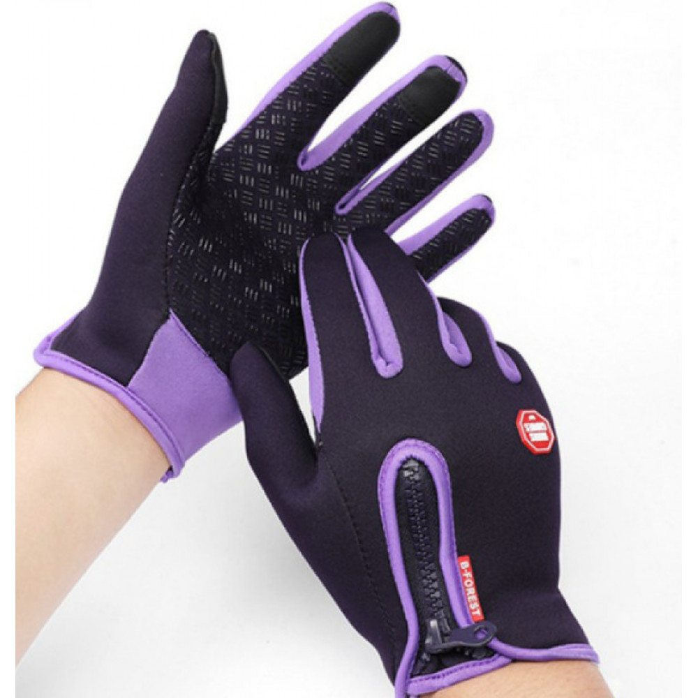 Перчатки для верховой езды KYNCILOR MA-82 (фиолетовый)