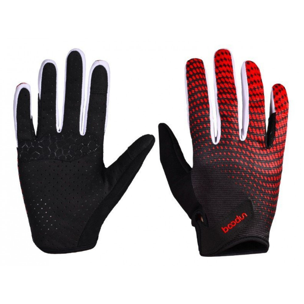 Перчатки для верховой езды BOILDEG L29 (черный-красный)