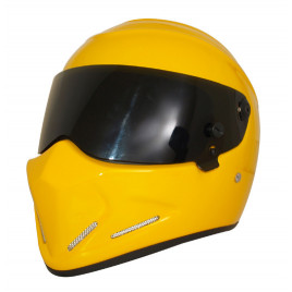 Шлем для картинга CRG ATV-4 черный визор (желтый)