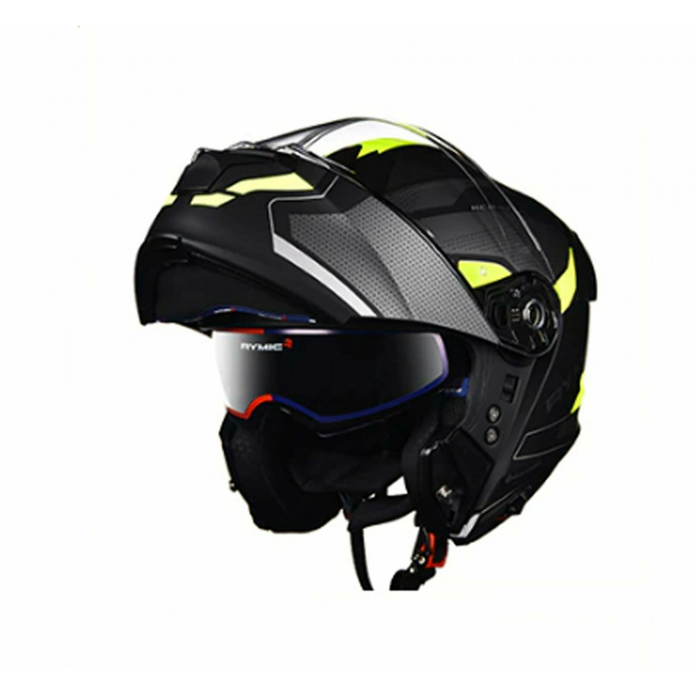 Шлем для картинга DOT MS-23 (черно-желтый)