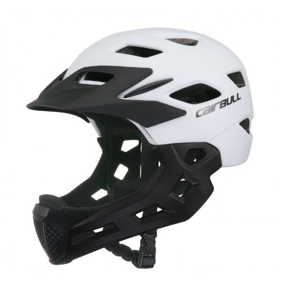 Шлем велосипедный детский CAIRBULL 47 (черный-белый)